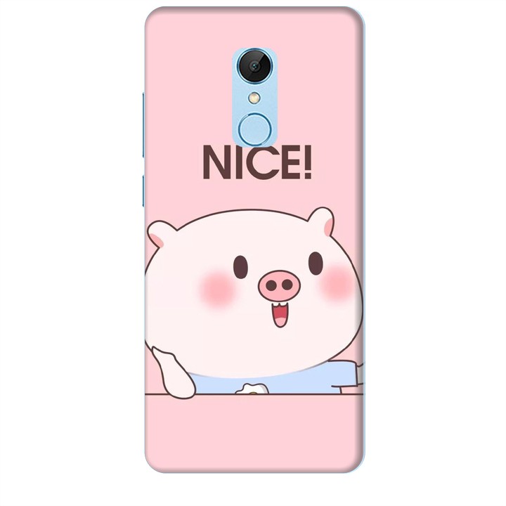 Ốp lưng dành cho điện thoại XIAOMI REDMI 5 Heo Con Xinh xắn
