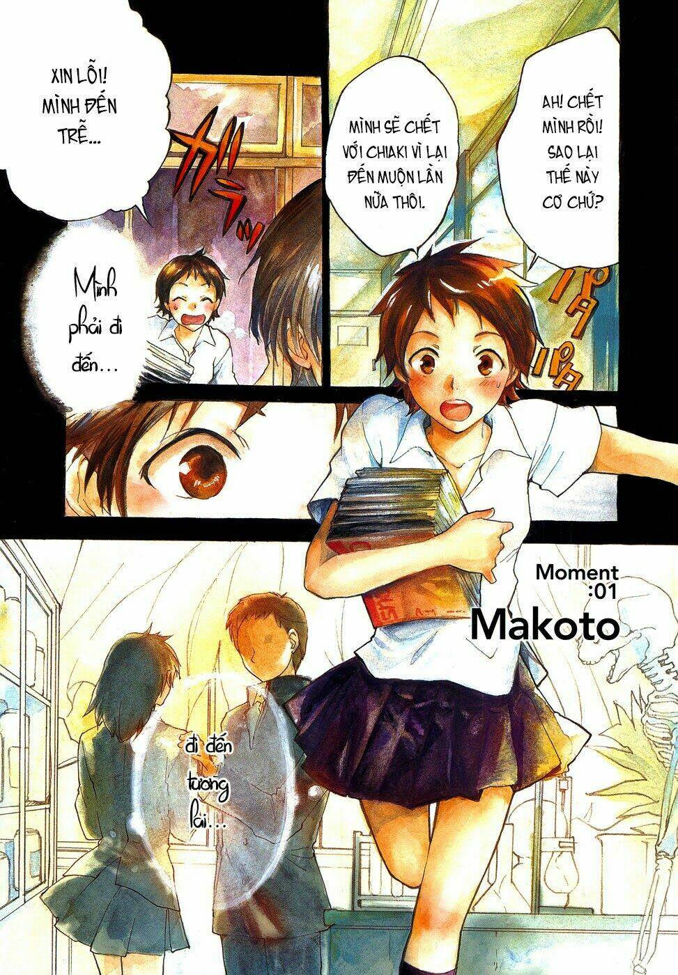 cô gái vượt thời gian chapter 1 2