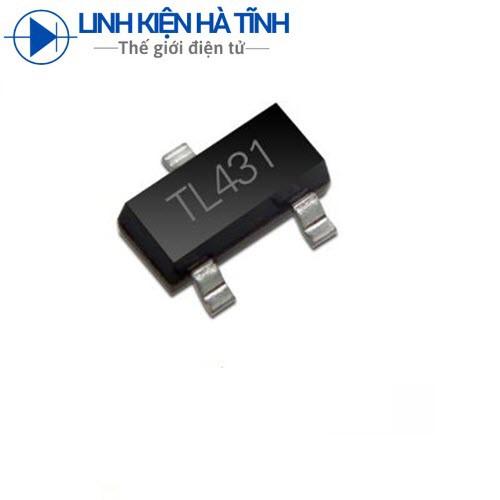 10 con TL431 DÁN CJ431 SOT-23 TL431