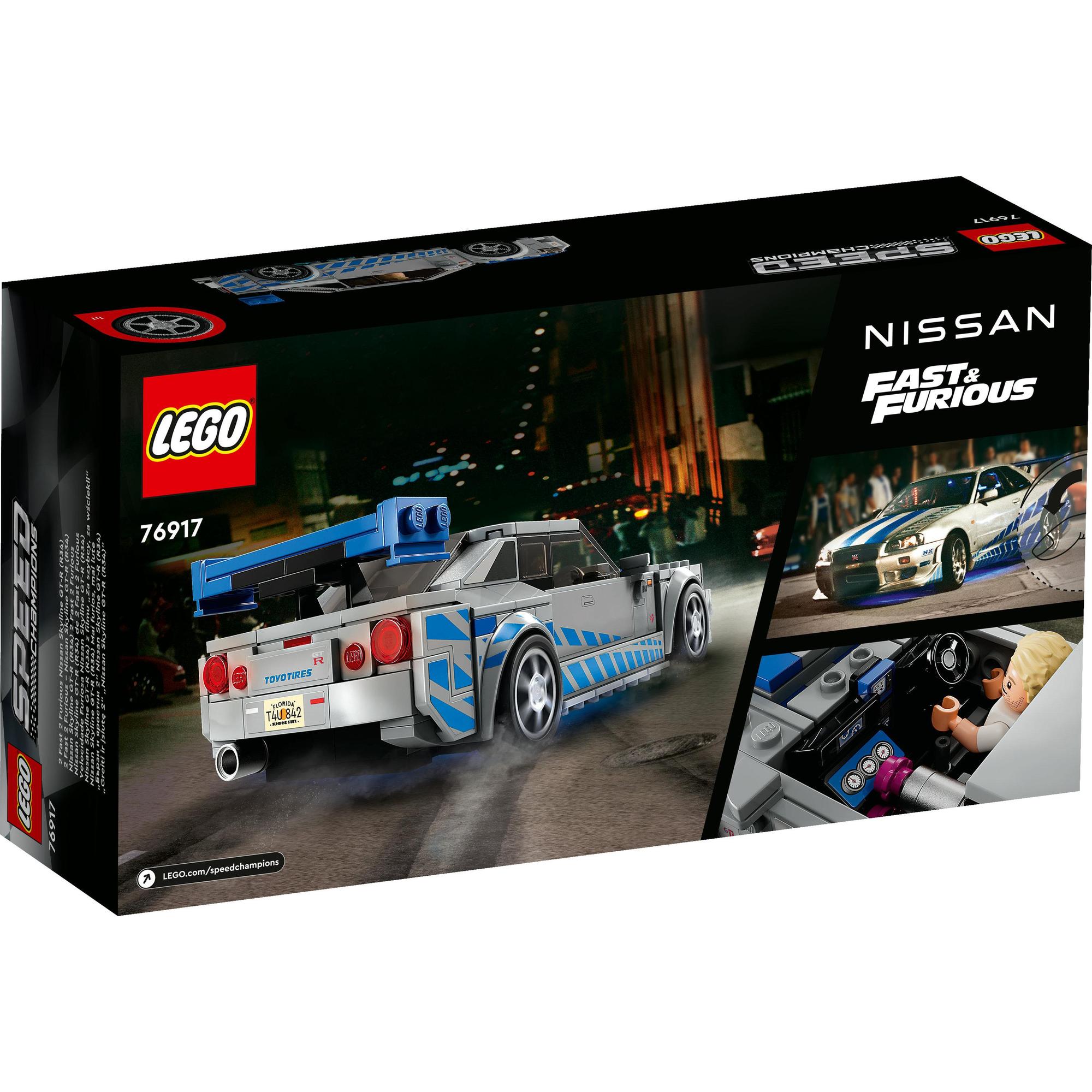 LEGO Speed Champion 76917 Siêu Xe Nissan Skylight (319 Chi Tiết)