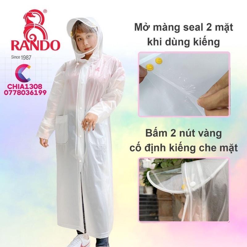 ÁO MƯA DÂY KÉO TRONG CHỐNG GIỌT BẮN RANDO CAO CẤP ( sỉ ib)