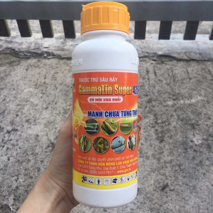 Thuốc trừ bọ trĩ, rầy nâu, sâu đục cành Gammalin Super 450ml