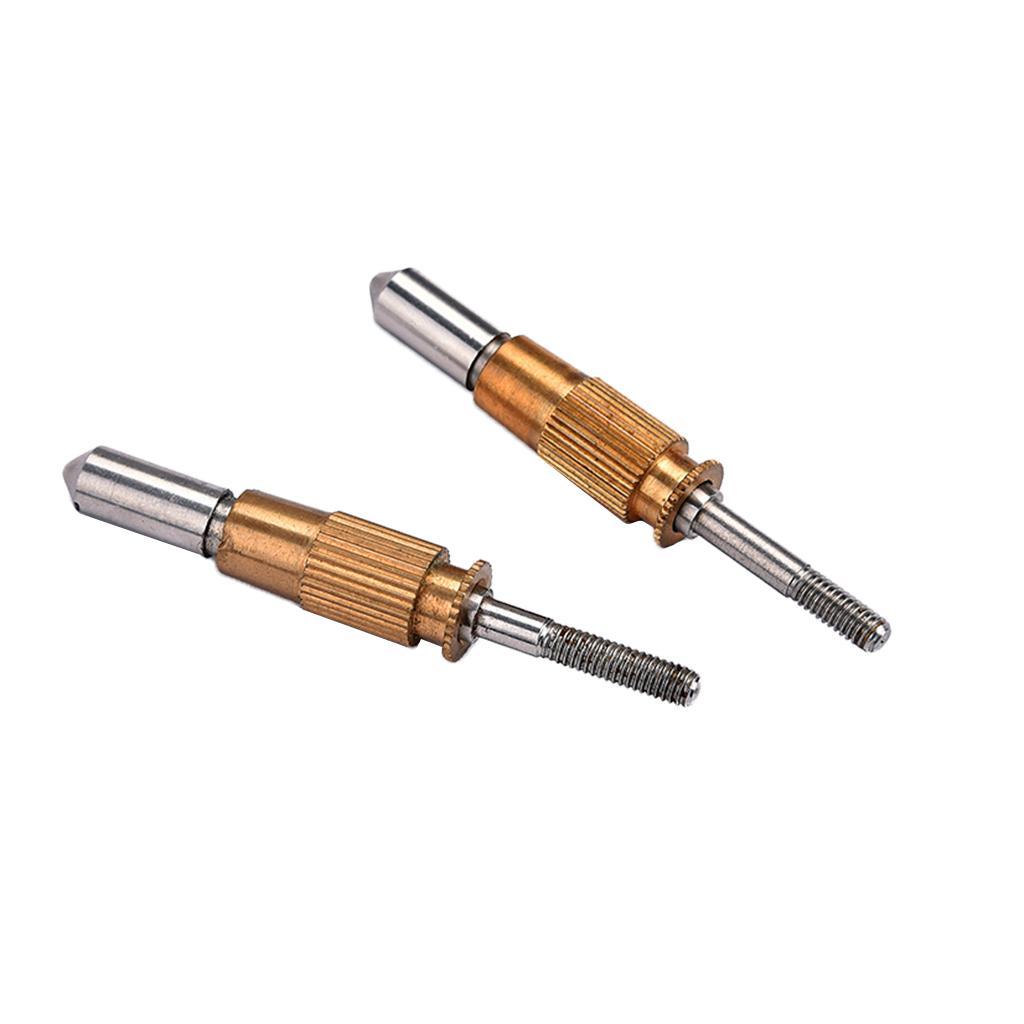 2 Pieces RCA Plug Audio Cable Adapter Connector for Gramophone Vinyl LP Record Player