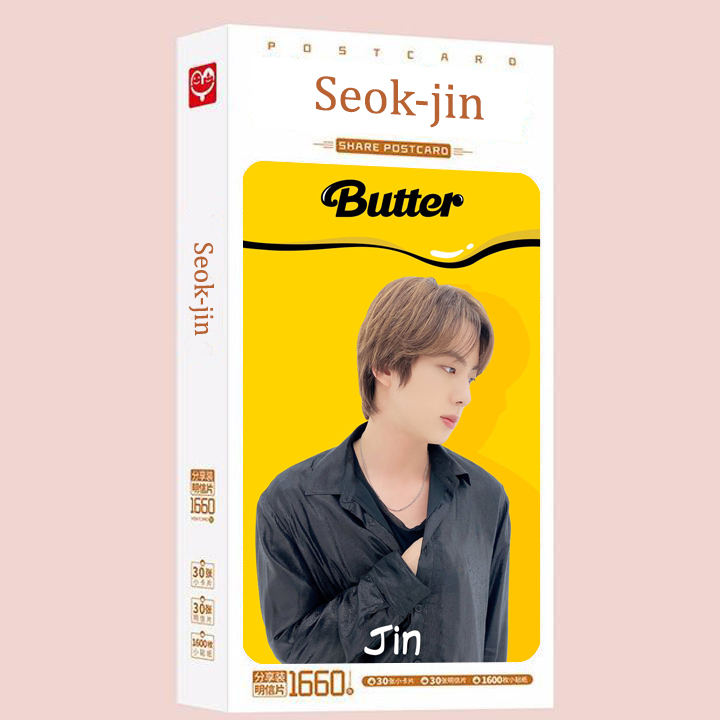 Bộ Postcard Jin BTS butter