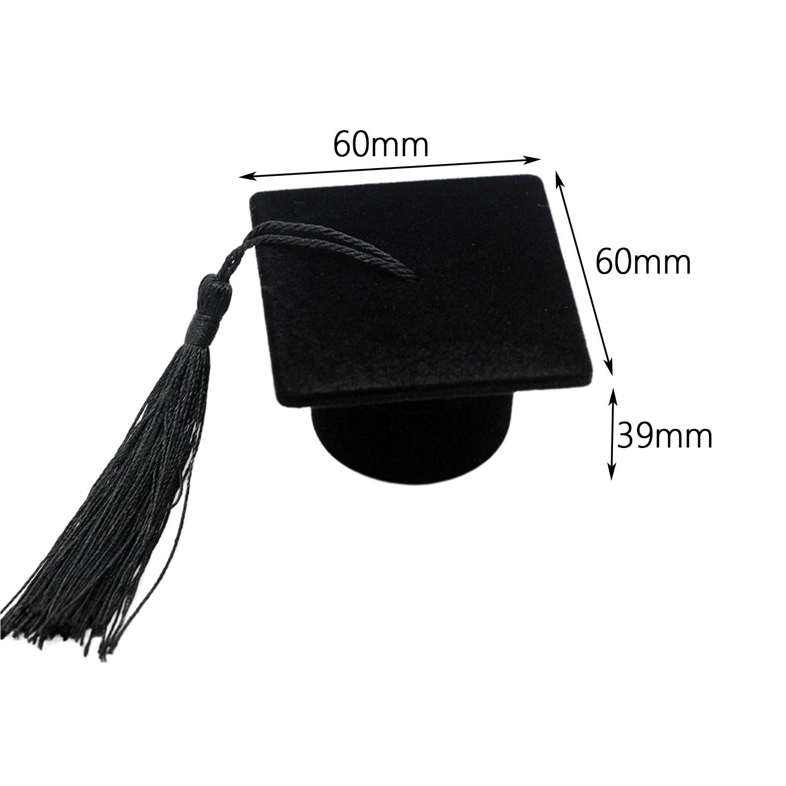 Adorable Graduation Hat Shaped rings Organizer Storage