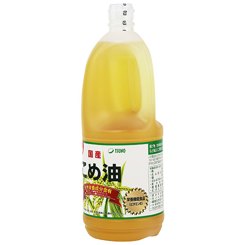 Dầu ăn gạo lứt quốc sản Nhật Bản 1500g (1636ml) Tsuno