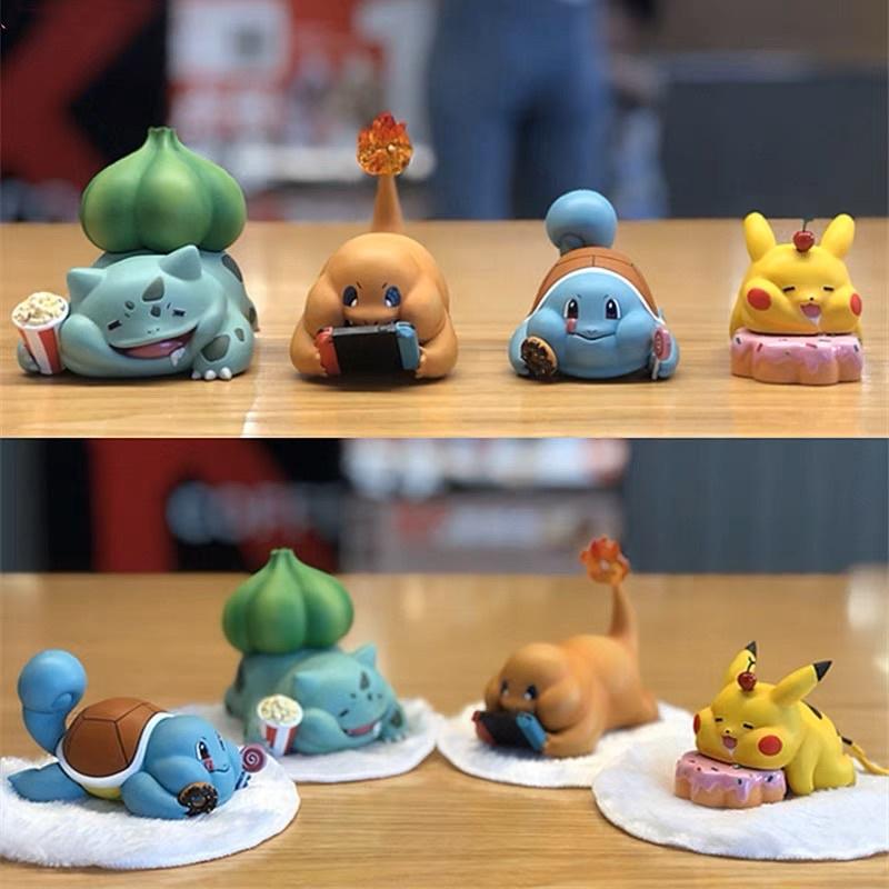 Mô hình Pokemon Elf Sleep Hand Office Aberdeen Sandbag Doll Car Car Car Trang trí