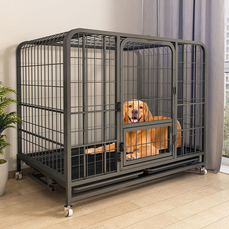 Chuồng Chó Nan Ống Cao Cấp Sơn Tĩnh Điện Size 90cm Dành Cho Thú Cưng Lớn, Chó, Mèo Lớn