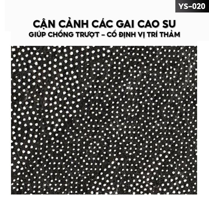 Combo 2 Chiếc Thảm Lau Chân Nhà Bếp Cặp Thảm Ngắn Dài Chống Trơn Có Nhiều Màu Kích Cỡ 40x60cm Và 40x120cm YS-020