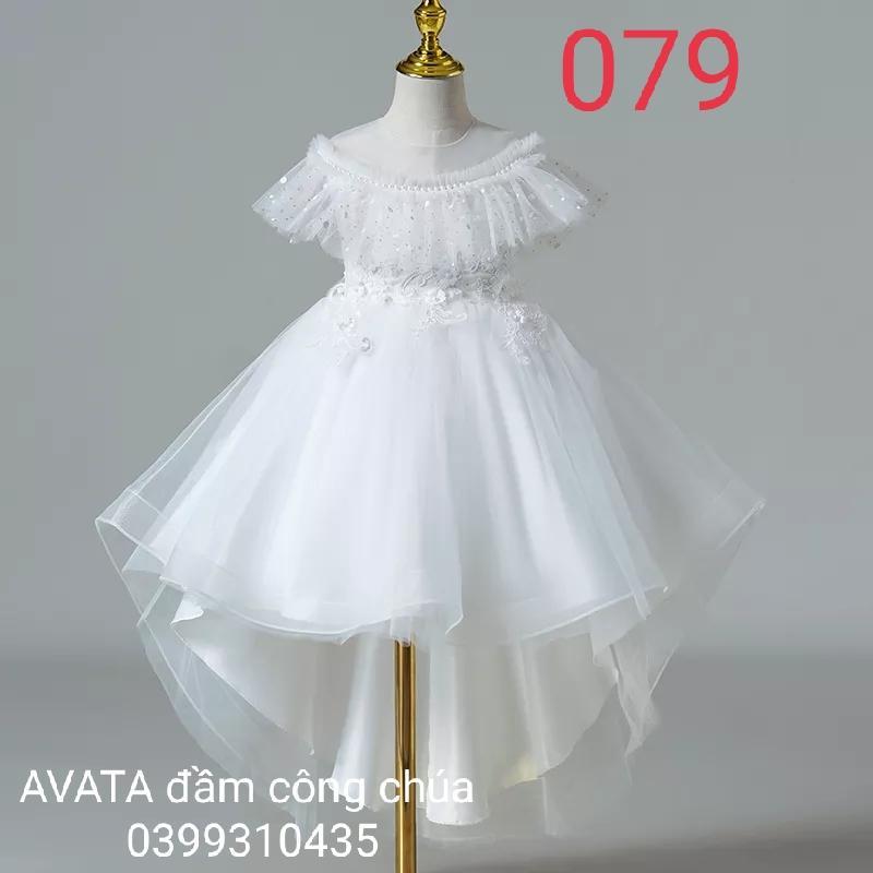 váy công chúa đuôi cá cho bé gái , đầm công chúa cho bé từ 8-40kg ( MÃ 079 )