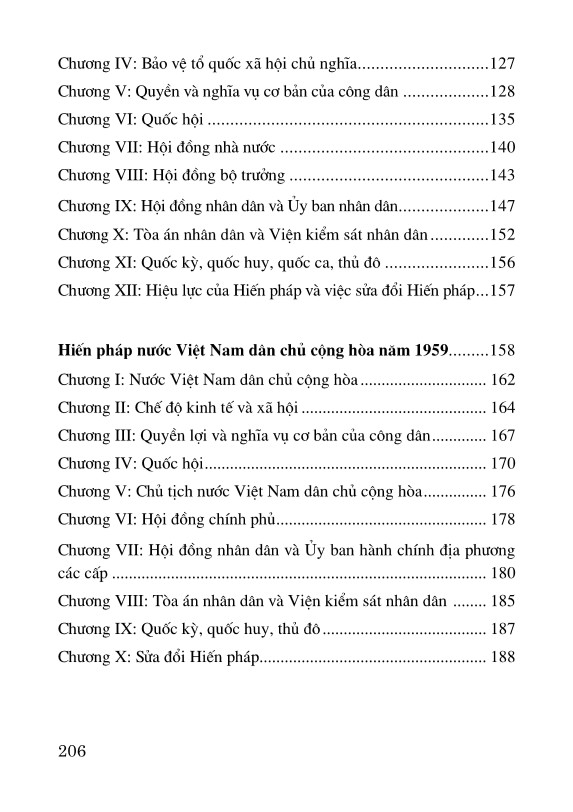 Sách - Hiến Pháp Nước Cộng Hòa Xã Hội Chủ nghĩa Việt Nam(Các bản Hiến Pháp năm 2013 - 1992 - 1980 -1959 -1946) - ndbooks