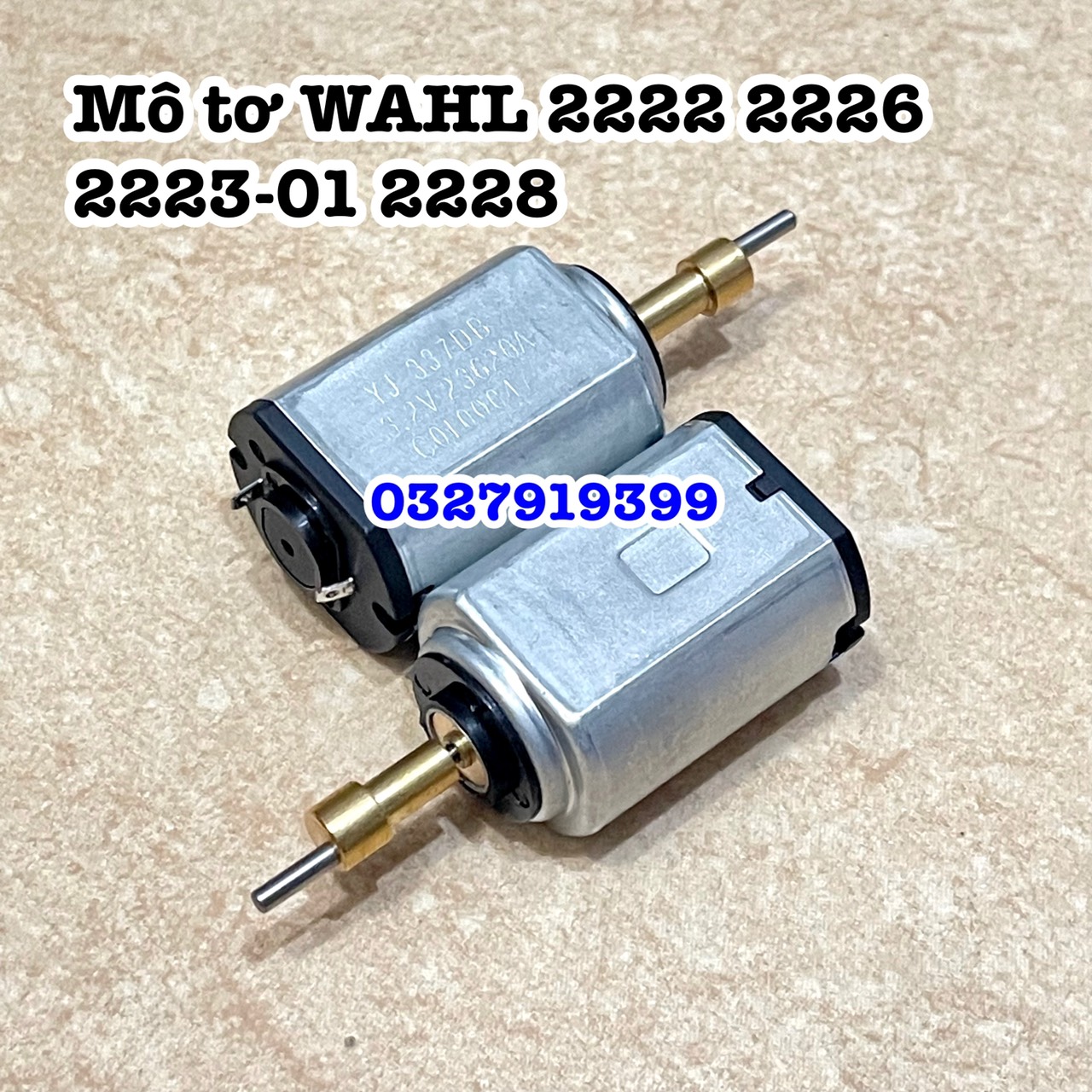 Mô tơ tông đơ WAHL 3,2V 2222 2226 2223-01 2228 công suất lớn 7000rmp