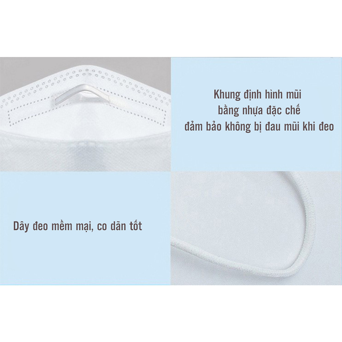 Mua sỉ 300 cái khẩu trang KF94, khẩu trang 4D, tiêu chuẩn Hàn quốc