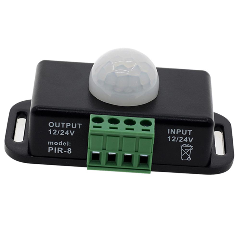 IR Infrared Body Motion Sensor Auto Light Lamp Control Switch 12V 24V 6A