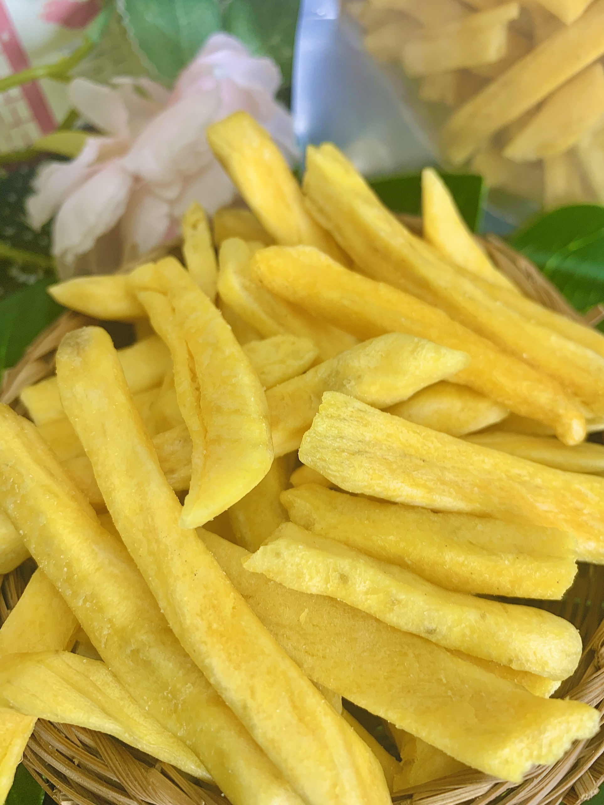 Khoai Lang Vàng Que Sấy Giòn Không Đường VietTin Mart 500g