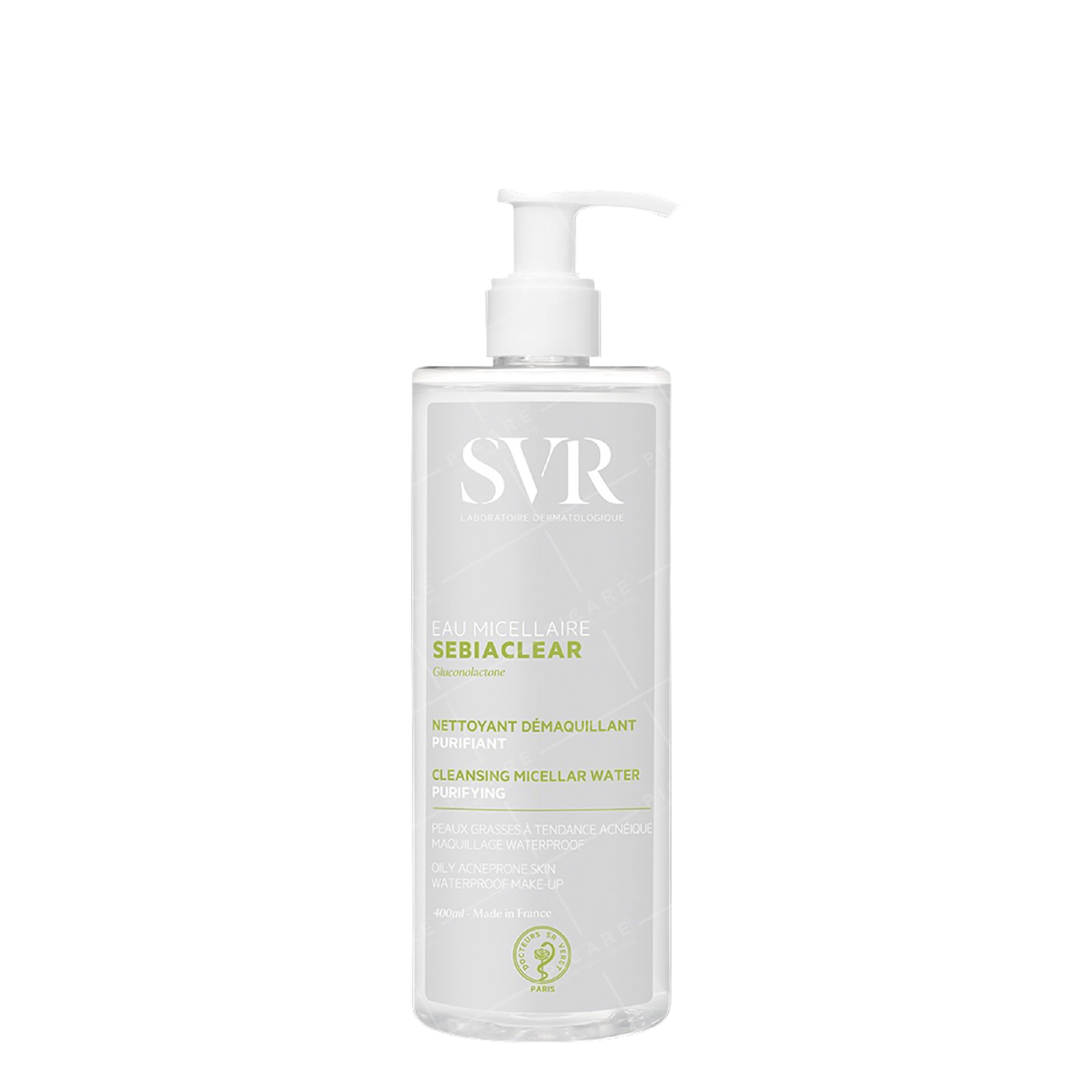 Bộ Đôi Sữa Rửa Mặt Dạng Gel SVR Sebiaclear Gel Moussant 400ml và Tẩy Trang Sebiaclear Eau Micellaire Cho Da Dầu Mụn 400ml