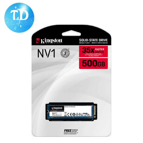 Ổ cứng SSD Kingston 500GB NVMe M.2 2280 PCIe - Hàng chính hãng Viết Sơn phân phối