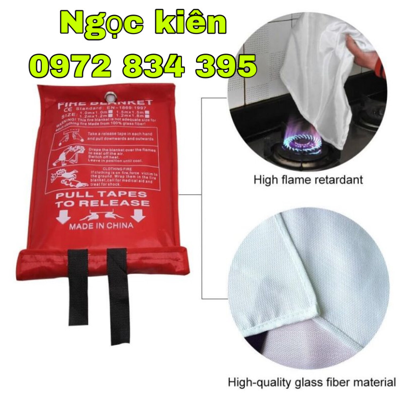 CHĂN DẬP LỬA,CHĂN CHỐNG CHÁY,CHĂN PCCC SỢI THUỶ TINH