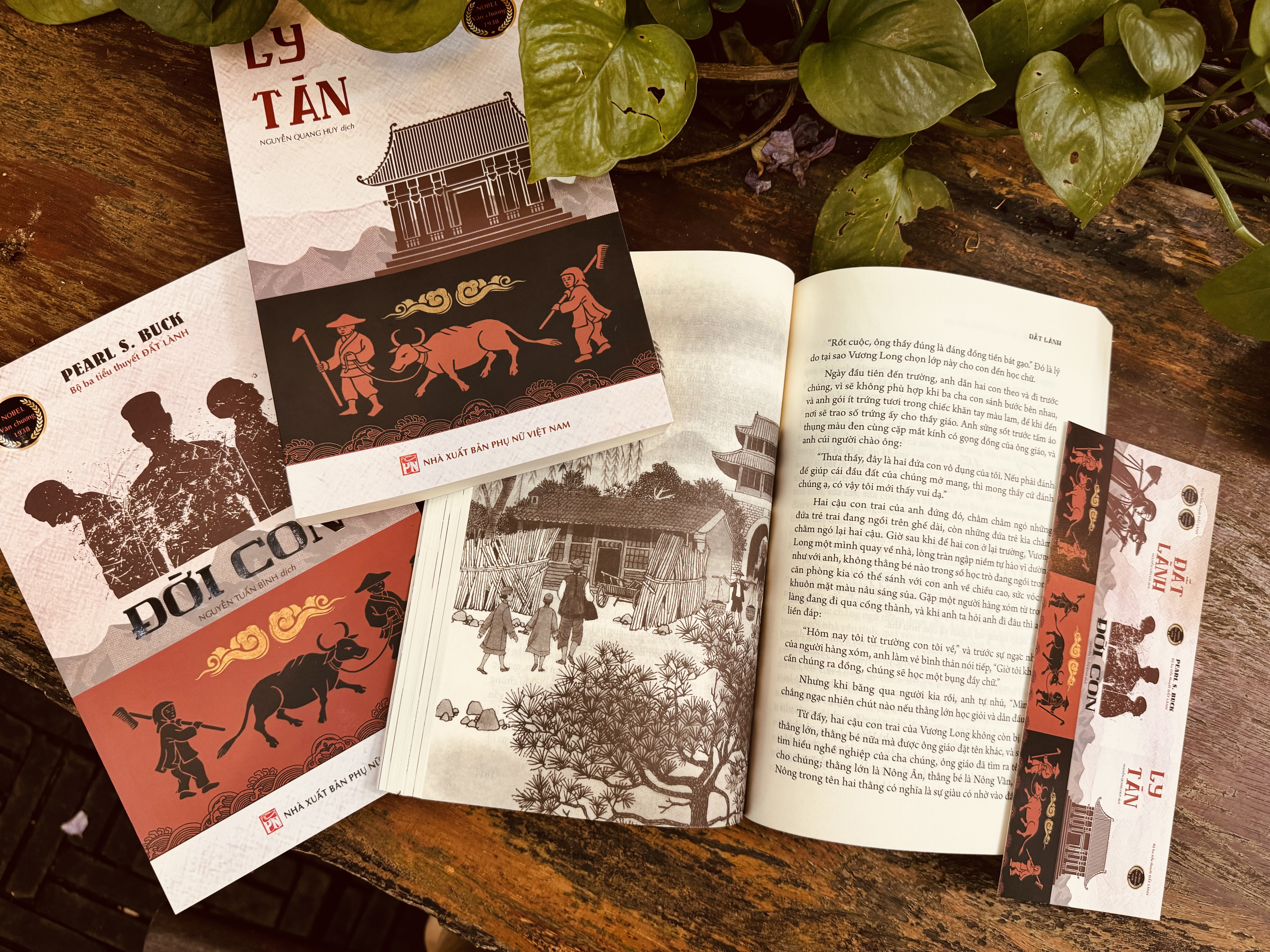 [trọn bộ 3 tập văn chương Nobel có tranh minh hoạ] ĐẤT LÀNH ĐỜI CON LY TÁN – Pearl S. Buck – NXB Phụ Nữ