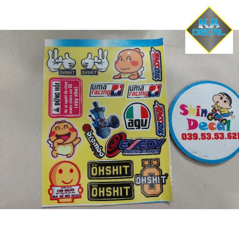 Combo logo cảnh báo