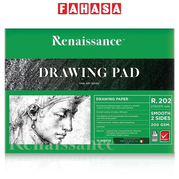 Tập Vẽ Renaissance R-202 (15 Tờ)