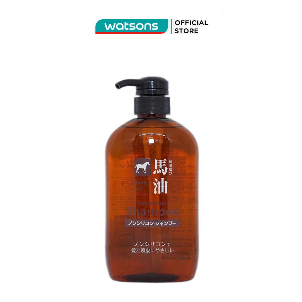 Dầu Gội Cosme Station Horse Oil Non Silicon Shampoo Chiết Xuất Từ Dầu Ngựa 600ml