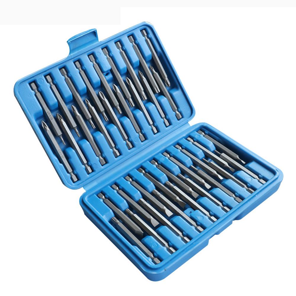 Multifunctional 75mm Carbon Steel Drill Bit Set High Hardness Hand Screwdriver Batchhead Multipurpose Electric Drill Accessory Kit