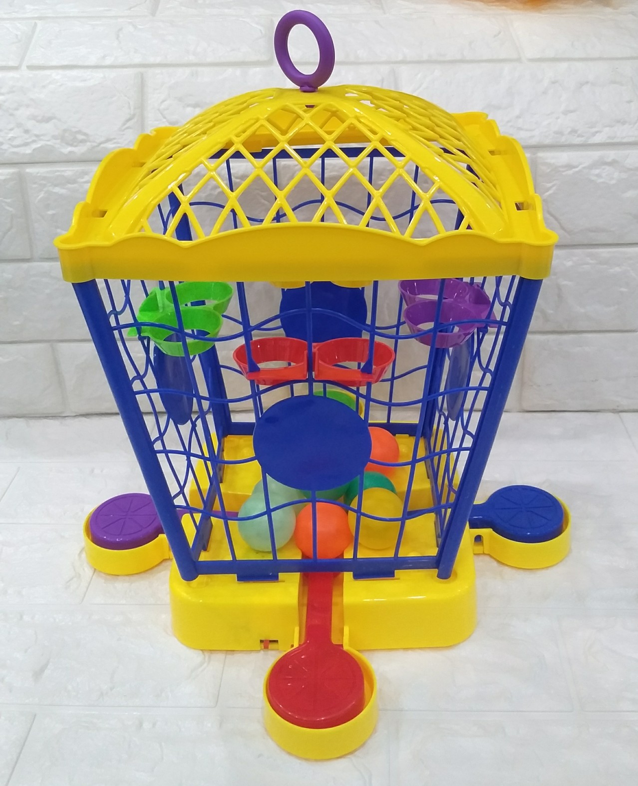 LẮP RÁP ĐỒ CHƠI GẮP BANH PIN ĐÈN