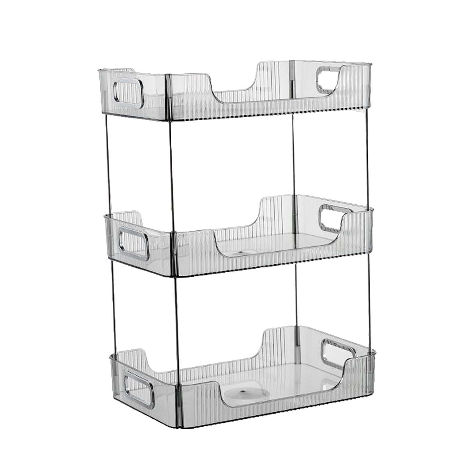 Cosmetic Storage Rack Organizer Shelf for Kitchen Home Pantry Countertop