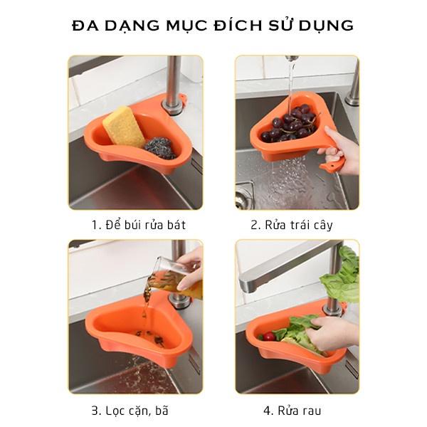 Khay Lọc Rác Bồn Rửa Bát Có Móc Treo Hình Thiên Nga Đa Dạng Màu Sắc Giúp Bồn Rửa Bát Trở Nên, Gọn Gàng Sạch Sẽ