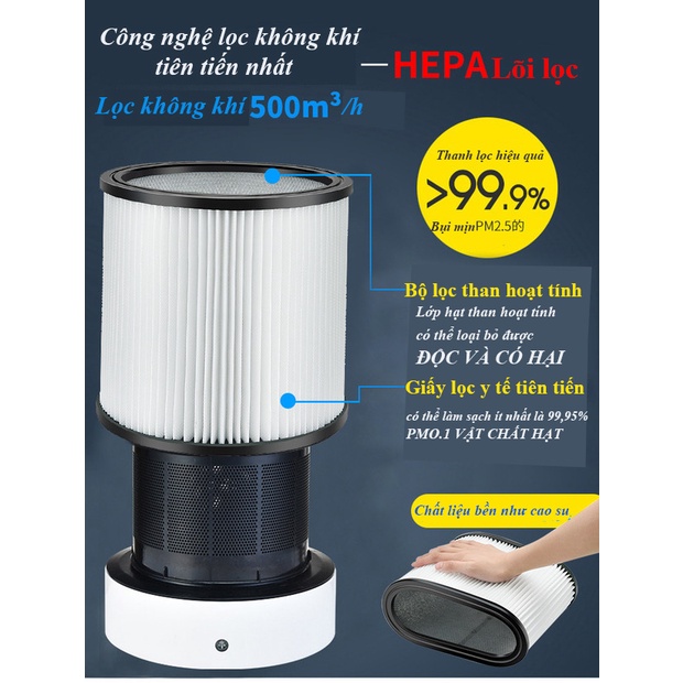 Quạt không cánh lọc không khí AIR AMPLIFIER HEPA