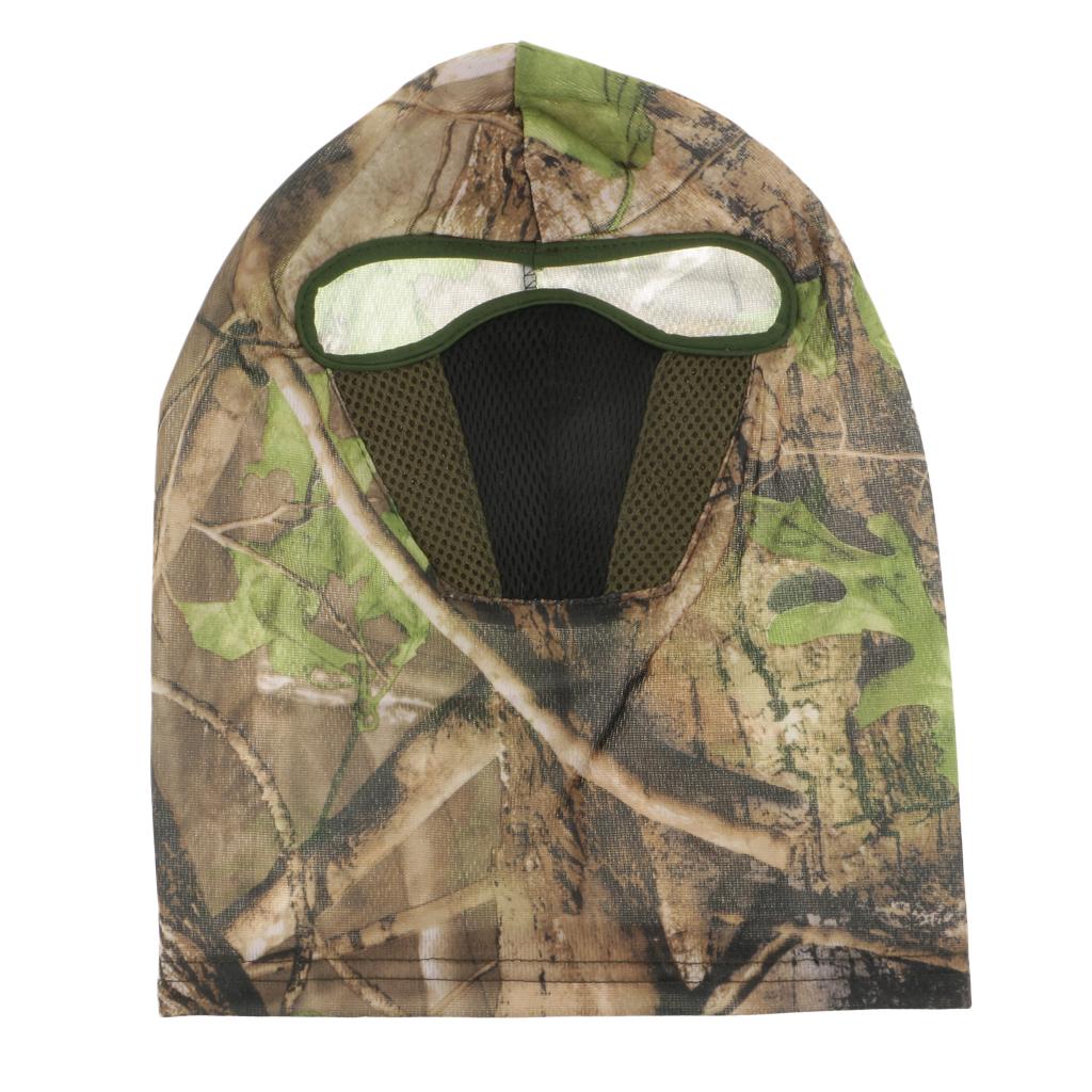 Nylon Camouflage Hunting Balaclava Face Mask Hood Full Face Motorcycle Mask