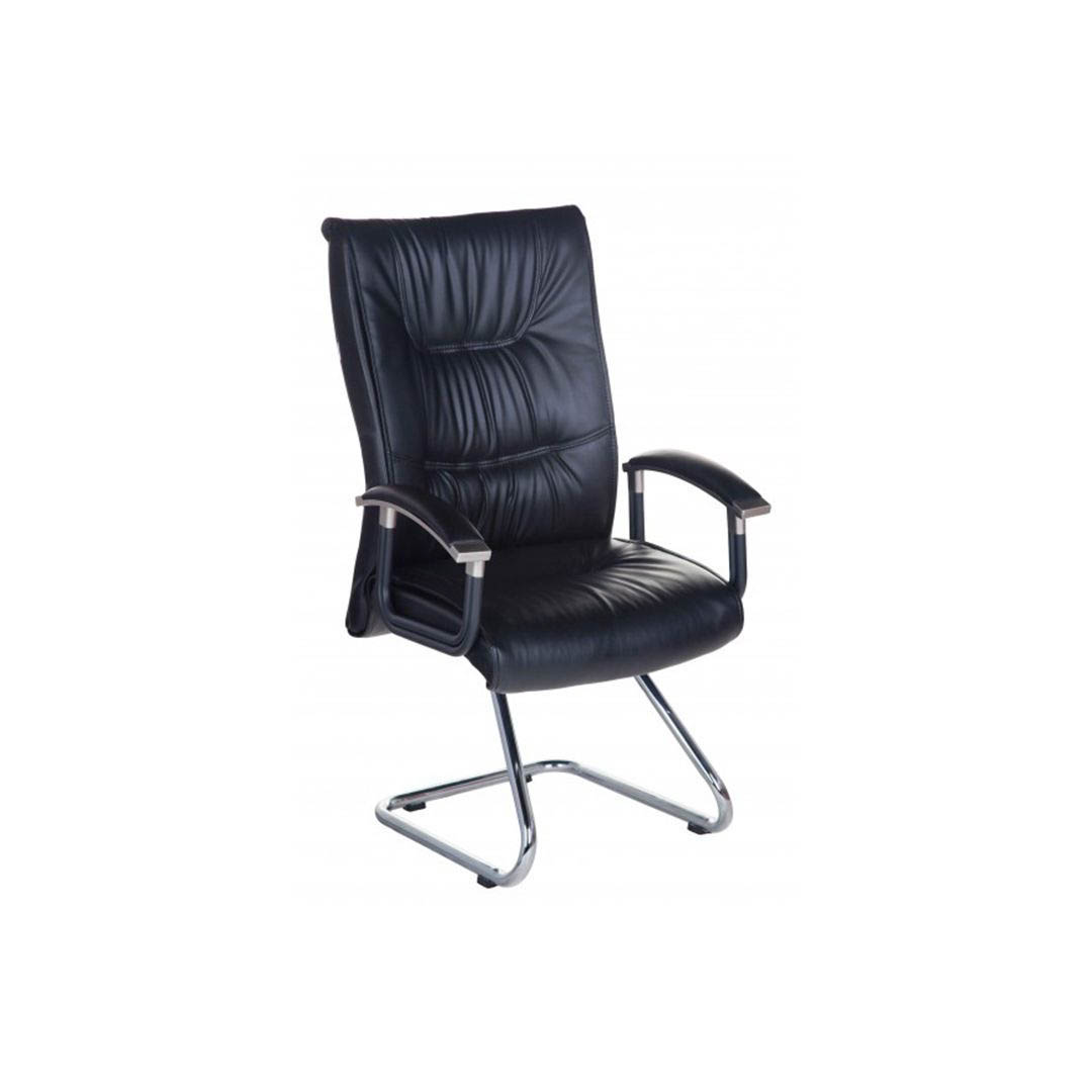 Ghế văn phòng chân quỳ inox bọc da SMLIFE Stella