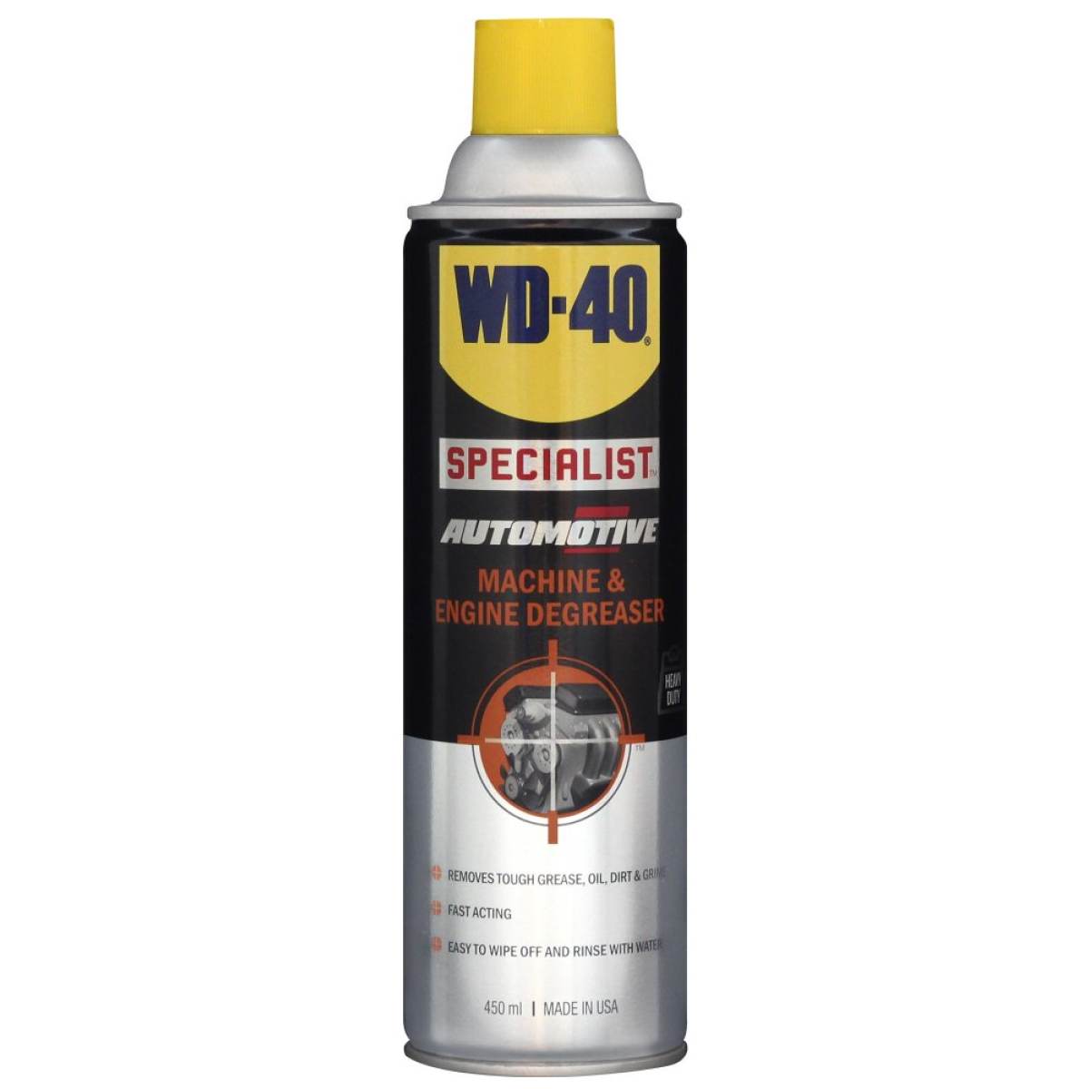 Chai Tẩy nhờn dầu mỡ mạnh mẽ WD-40 Machine &amp; Engine Degrease 450ml