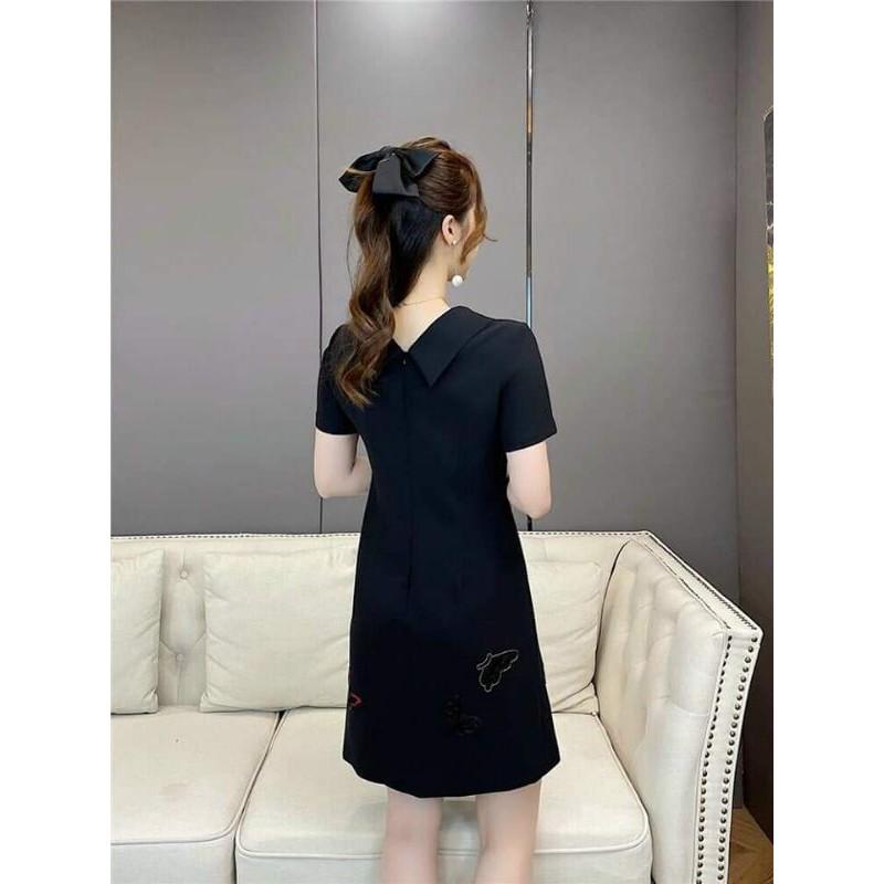 HÀNG NHẬP - ĐẦM SUÔNG ĐÍNH ĐÁ NỔI