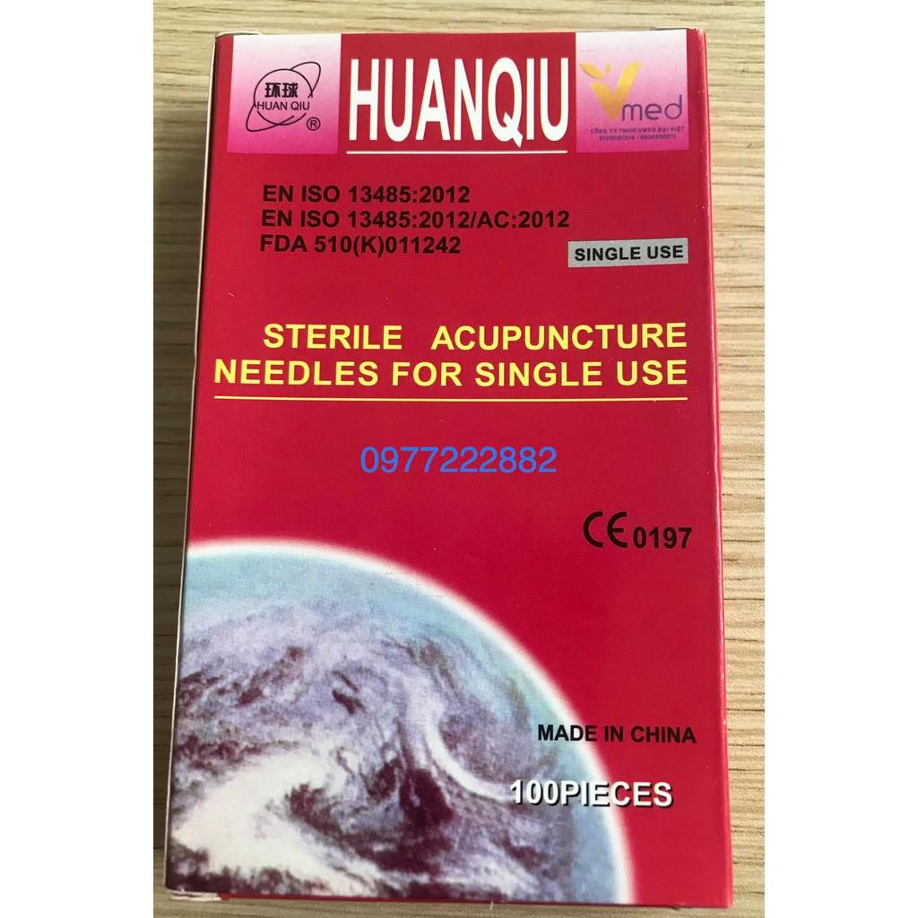 Kim Châm Cứu Hoàn Cầu - kim 0.25x75 (100 Cái/Hộp)