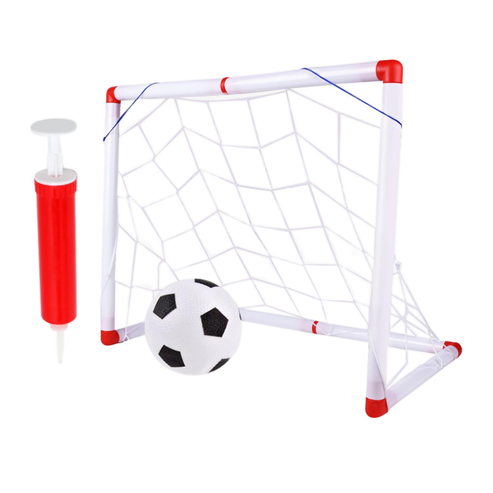 Children Soccer Football Goal Post Sports Toys Sturdy Perfect Gift Game