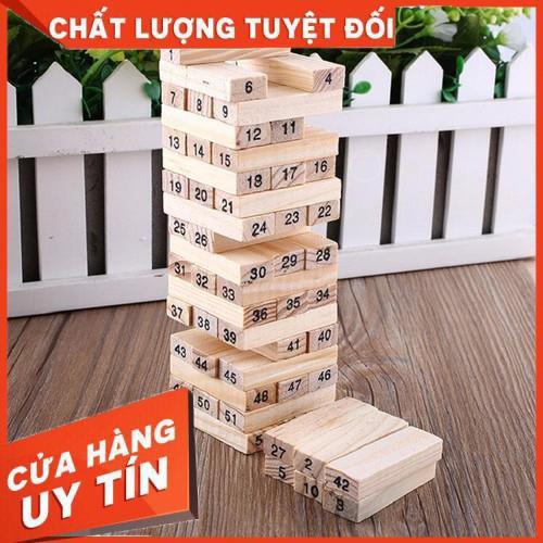 Rút gỗ to Đồ chơi rút gỗ số loại to đại Wiss Toy kiểu mới 54 thanh