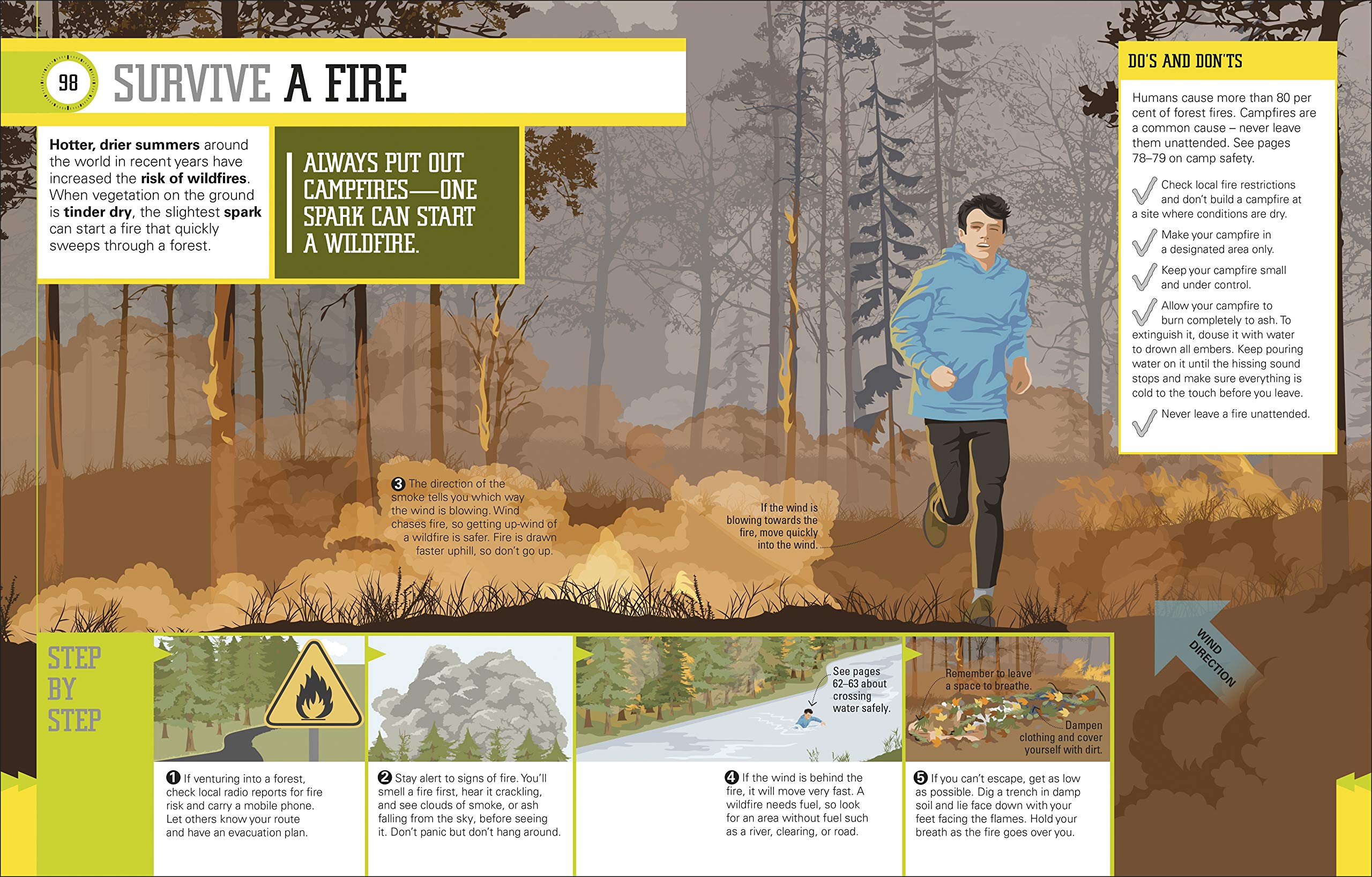 Survival for Beginners: A step-by-step Guide to Camping and Outdoor Skills