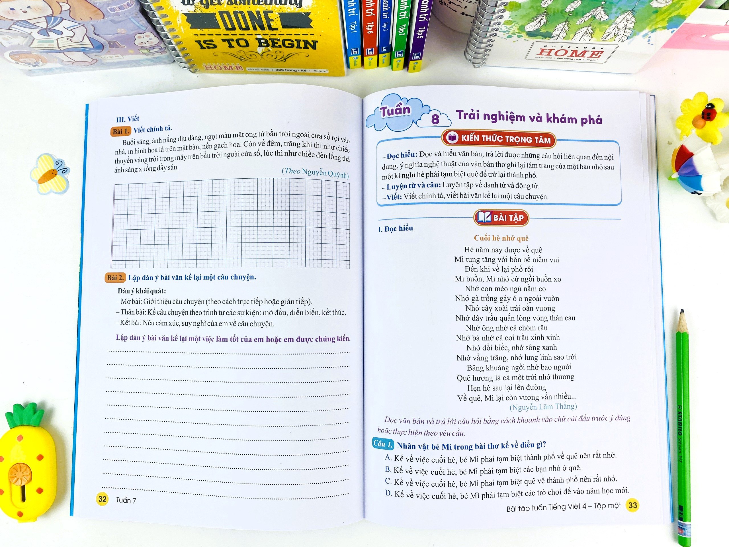 Sách - Bài Tập Tuần Tiếng Việt Lớp 4 - Biên Soạn Theo Chương Trình GDPT Mới - Kết Nối - ndbooks