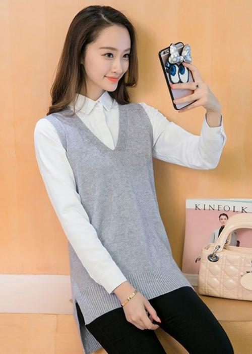 Áo Ghile nữ chất len mềm mịn Gl01
