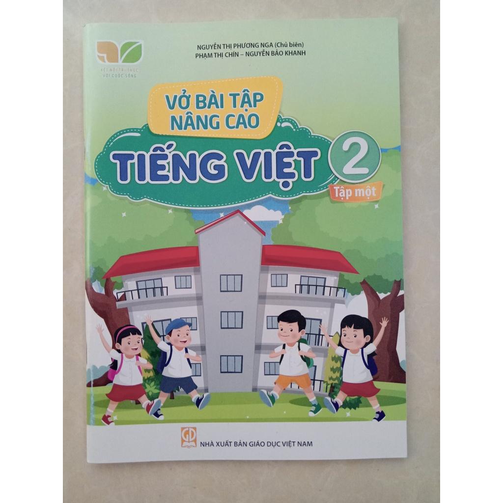 Sách - Combo Vở bài tập nâng cao tiếng việt lớp 2 (Tập 1+Tập 2)