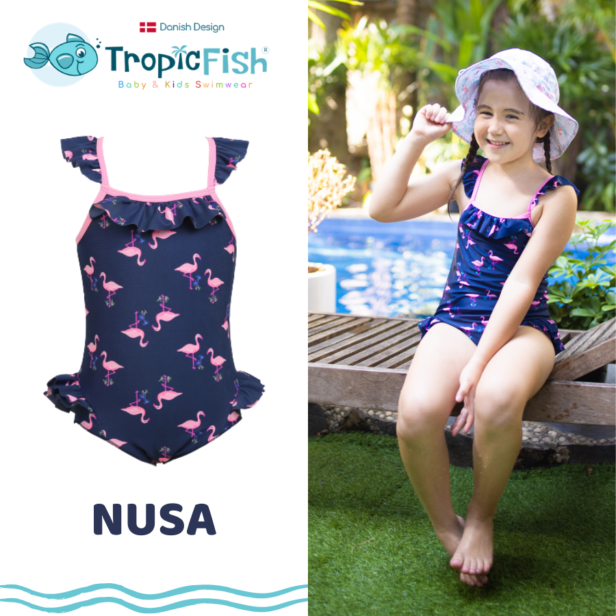 Đồ bơi chống nắng cao cấp cho bé gái Nusa - TropicFish Baby Swimwear Nusa