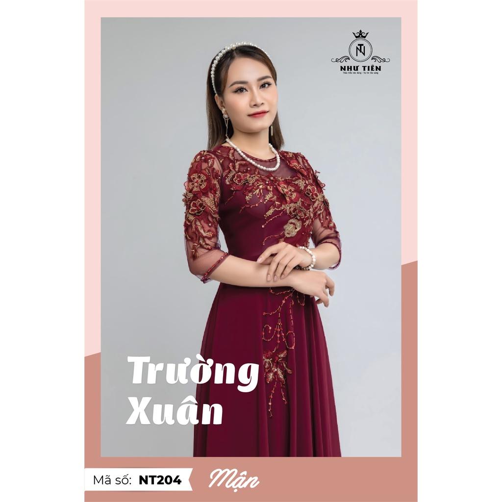 Váy đầm trung niên Trường Xuân NT204