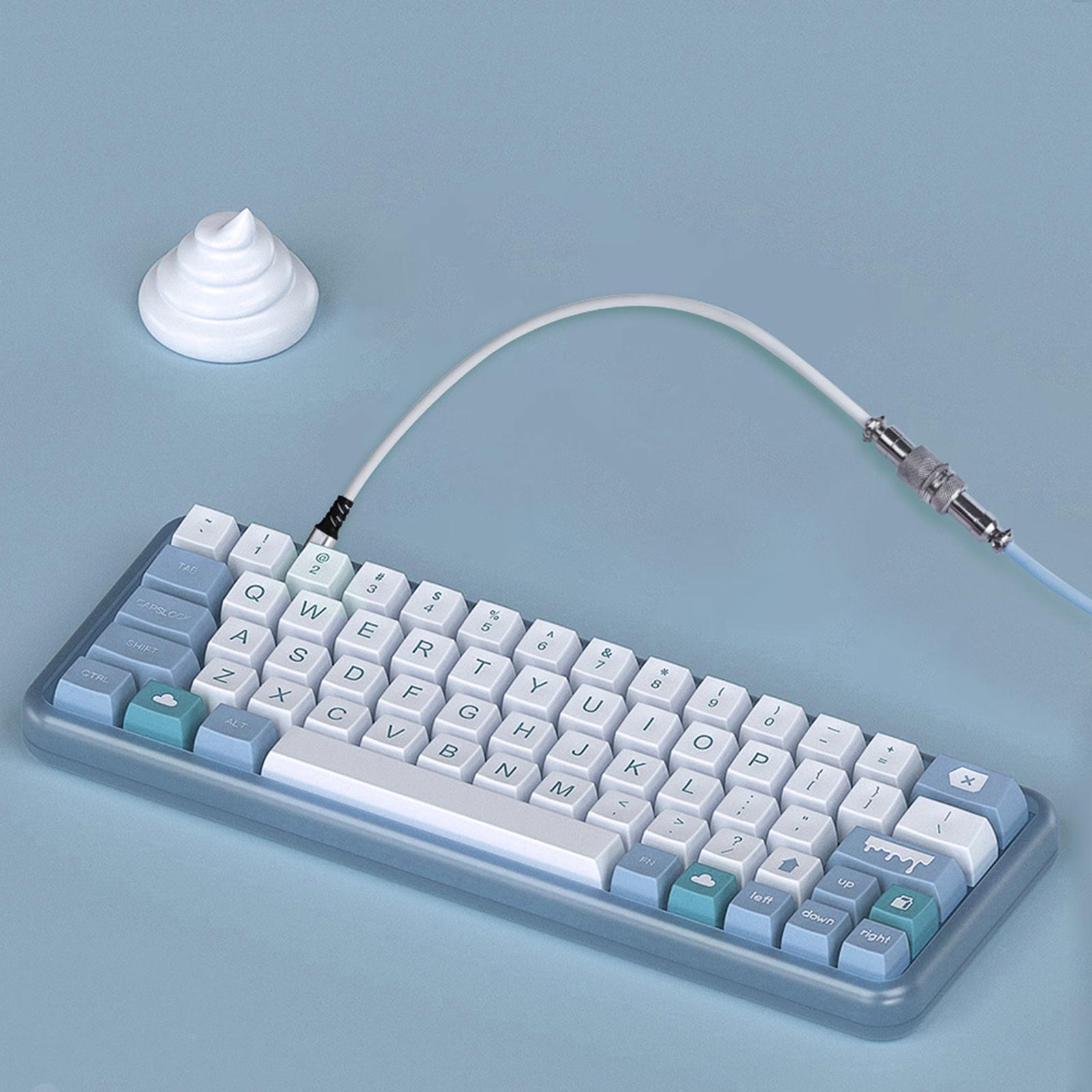 1.7M   Cable Detachable Spiral for Gaming Keyboard  Cable