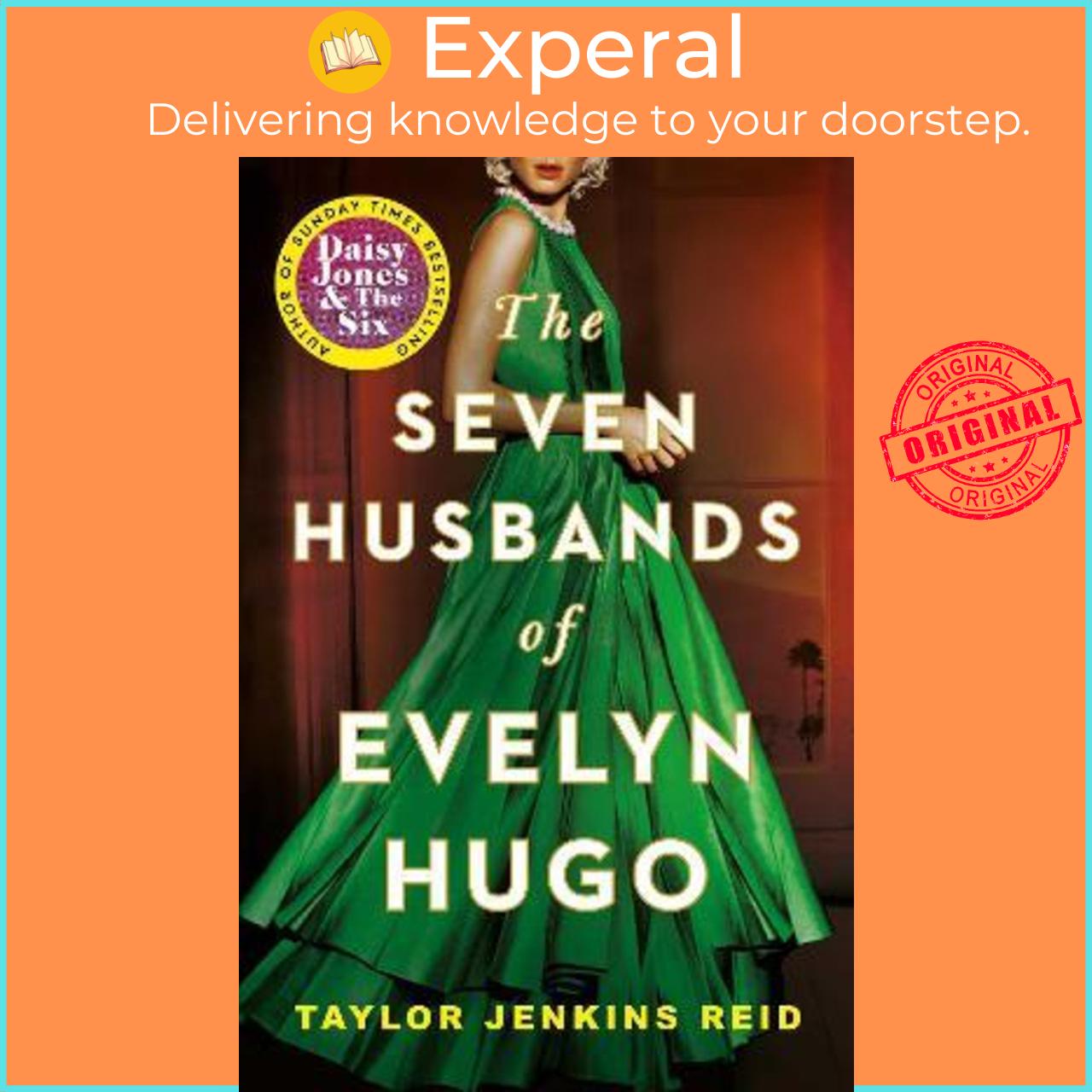 Sách - Seven Husbands of Evelyn Hugo : Tiktok made me buy it! by TAYLOR JENKINS REID (UK edition, paperback)