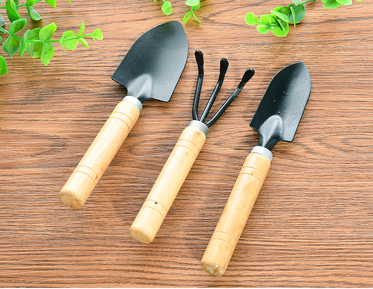 Bộ 3 Món Xẻng Làm Vườn Mini - Siêu Tiện Lợi - Siêu Dễ Thương - Hàng Nhập Khẩu