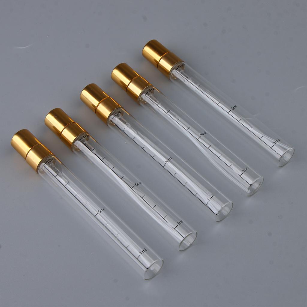 15x 10ml Empty Perfume Spray Bottle Atomizer Liquid Travel Fine Mist Sprayer