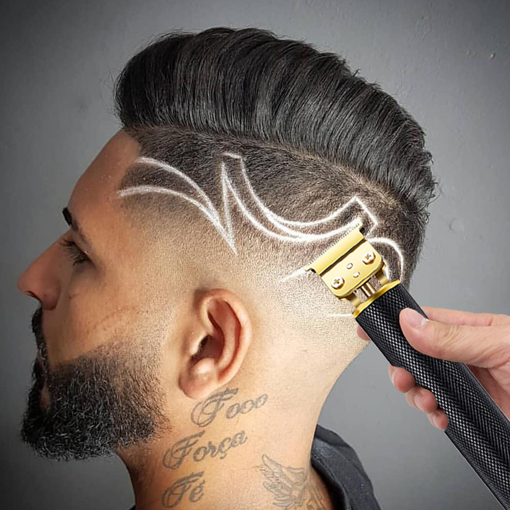 Tông đơ tạo viền nghệ thuật chuyên nghiệp DSP - Dung lượng pin: 600mAh - Công suất: 5W - HÀNG NHẬP KHẨU