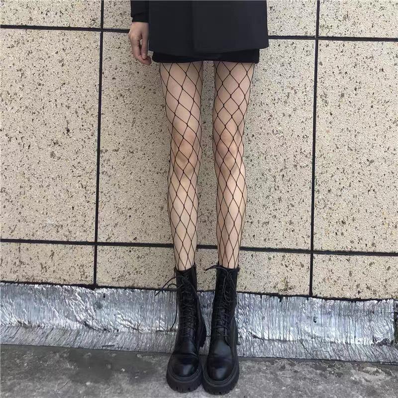 Vớ lưới cá dài sexy vớ rỗng nhiều kích cỡ Nhật Bản sinh viên lưới VT38